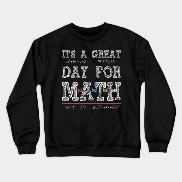 Math Teacher Crewneck Sweatshirt by Xtian Dela ✅